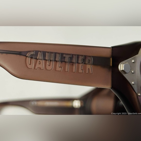 RARE 90s Mint condition Jean Paul Gaultier Steampunk Sunglasses (prescription) - Picture 4 of 8